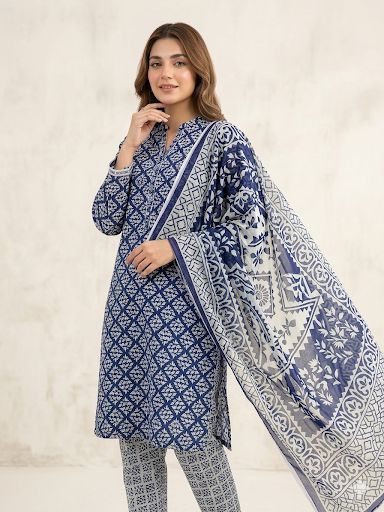 Premium Digital Printed Lawn 3PC Suit – Summer Collection 2026